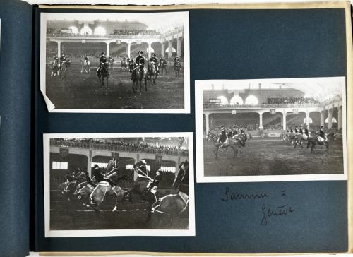vintage photography album -  LES PELERINS DE SAUMUR
