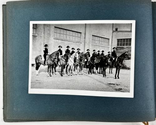 vintage photography album -  LES PELERINS DE SAUMUR