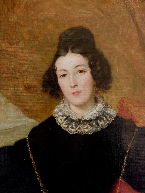 Madame Eugene Foulc, nee Irma Negre by A Jourdan