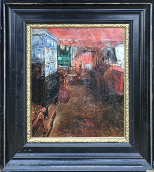 Carl Arrien &quot;A North Frisian interior&quot; 