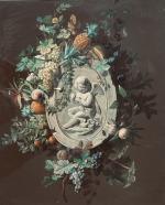 Jean Marie REIGNIER Paire of Trompe-l&#039;oeil