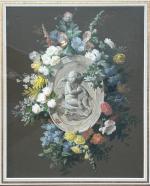 Jean Marie REIGNIER Paire of Trompe-l&#039;oeil
