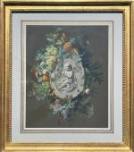 Jean Marie REIGNIER Paire of Trompe-l&#039;oeil