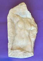 Arthur Schlageter Carved Marble Female Torso