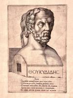 Agostino Veneziano - Portrait of Thucydides