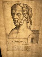Agostino Veneziano - Portrait of Thucydides