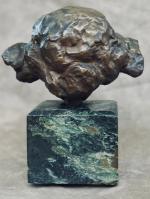Art Deco Bronze Head signed N. Giordano