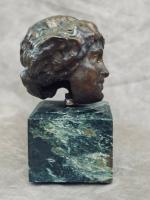 Art Deco Bronze Head signed N. Giordano