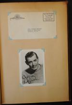 Vintage actors Celebrity Americana Scrapbook