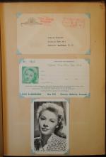 Vintage actors Celebrity Americana Scrapbook