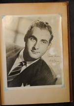 Vintage actors Celebrity Americana Scrapbook