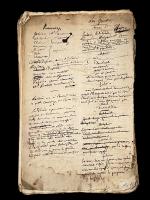 Original Manuscript &quot;Les Couturières&quot;