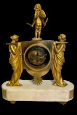 Neoclassical Mantelclock by Jean Antoine Lepine