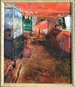 Carl Arrien &quot;A North Frisian interior&quot; 