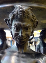 AN ITALIAN BRONZE JARDINIERE AFTER THE ANTIQUE, BY SABATINO DE ANGELIS &amp; FILS