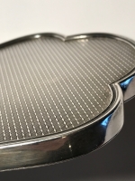 Italian Silver Hand Mirror, Fratelli Cacchione, Milan