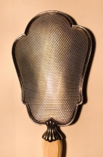 Italian Silver Hand Mirror, Fratelli Cacchione, Milan